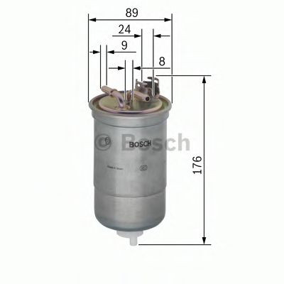 BOSCH 0 450 906 437 Топливный фильтр 04 1999 для SEAT LEON (Сеат Леон) BOSCH 0 450 906 437 Топливный фильтр 04 1999 для SEAT LEON (Сеат Леон)