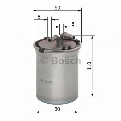 BOSCH 0 450 906 500 Топливный фильтр для SKODA PRAKTIK (Шкода Практик) BOSCH 0 450 906 500 Топливный фильтр для SKODA PRAKTIK (Шкода Практик)