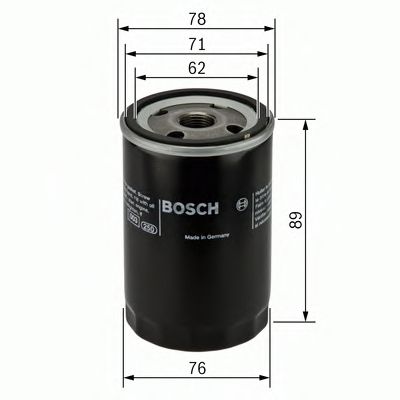 BOSCH 0 451 103 050 Масляный фильтр 12 1983 для BMW 3 (Бмв 3) BOSCH 0 451 103 050 Масляный фильтр 12 1983 для BMW 3 (Бмв 3)