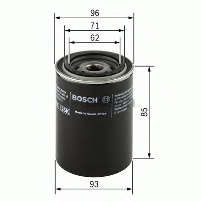 BOSCH 0 451 103 219 Масляный фильтр для DODGE DAKOTA (Додж Дакота) BOSCH 0 451 103 219 Масляный фильтр для DODGE DAKOTA (Додж Дакота)