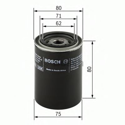 BOSCH 0 451 103 271 Масляный фильтр для DODGE CARAVAN (Додж Караван) BOSCH 0 451 103 271 Масляный фильтр для DODGE CARAVAN (Додж Караван)