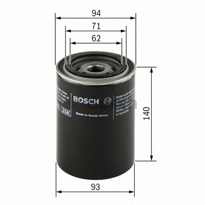 BOSCH 0 451 103 346 Масляный фильтр 8D-X 400 000 для AUDI A4 (Ауди А4) BOSCH 0 451 103 346 Масляный фильтр 8D-X 400 000 для AUDI A4 (Ауди А4)