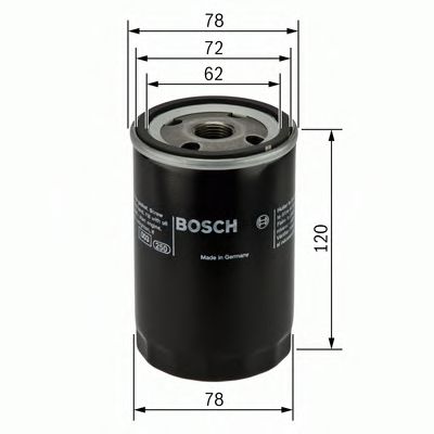 BOSCH 0 451 103 369 Масляный фильтр для JEEP LIBERTY (Джип Либэртъ) BOSCH 0 451 103 369 Масляный фильтр для JEEP LIBERTY (Джип Либэртъ)