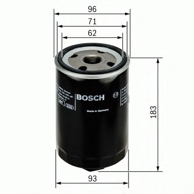 BOSCH 0 451 203 087 Масляный фильтр для VOLKSWAGEN T4 MULTIVAN (Фольксваген Т4 мултиvан) BOSCH 0 451 203 087 Масляный фильтр для VOLKSWAGEN T4 MULTIVAN (Фольксваген Т4 мултиvан)
