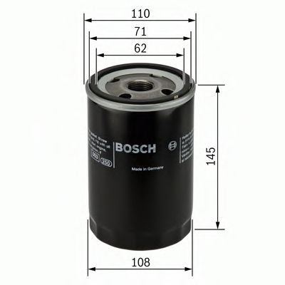 BOSCH 0 451 203 201 Масляный фильтр для OPEL MOVANO (Опель Моvано) BOSCH 0 451 203 201 Масляный фильтр для OPEL MOVANO (Опель Моvано)