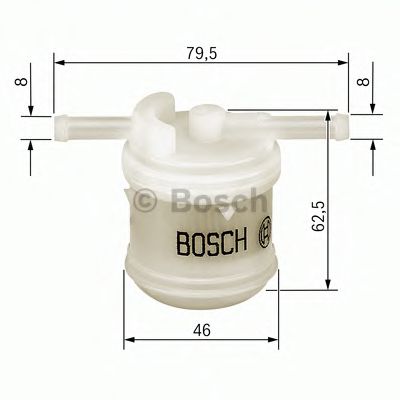 BOSCH 0 986 450 117 Топливный фильтр 04 1988 для SUBARU (Субару) BOSCH 0 986 450 117 Топливный фильтр 04 1988 для SUBARU (Субару)