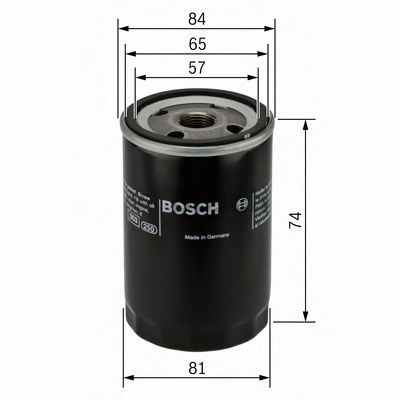 BOSCH 0 986 452 016 Масляный фильтр для MITSUBISHI SAPPORO I (Митсубиши/митсубиси Саппоро и) BOSCH 0 986 452 016 Масляный фильтр для MITSUBISHI SAPPORO I (Митсубиши/митсубиси Саппоро и)