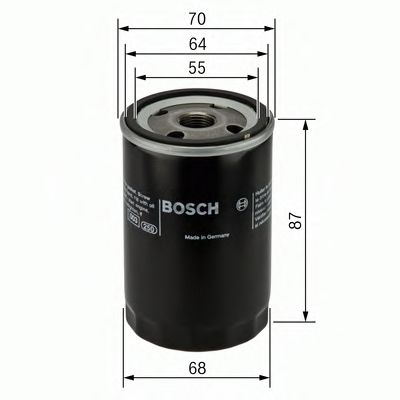 BOSCH 0 986 452 041 Масляный фильтр для NISSAN GT-R (Ниссан Гт-р) BOSCH 0 986 452 041 Масляный фильтр для NISSAN GT-R (Ниссан Гт-р)