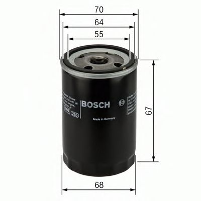 BOSCH 0 986 452 058 Масляный фильтр для SUZUKI BALENO (Сузуки Балено) BOSCH 0 986 452 058 Масляный фильтр для SUZUKI BALENO (Сузуки Балено)