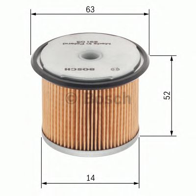 BOSCH 1 457 431 028 Топливный фильтр для RENAULT (Рено) BOSCH 1 457 431 028 Топливный фильтр для RENAULT (Рено)