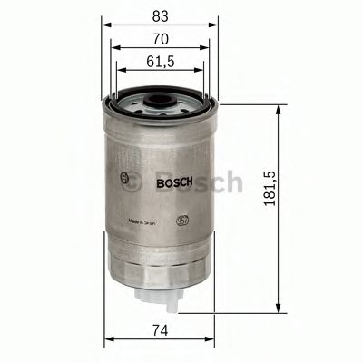 BOSCH 1 457 434 150 Топливный фильтр для RENAULT (Рено) BOSCH 1 457 434 150 Топливный фильтр для RENAULT (Рено)