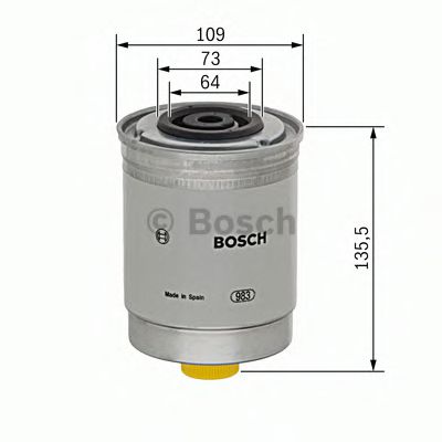 BOSCH 1 457 434 186 Топливный фильтр 12 1990 для BMW 5 (Бмв 5) BOSCH 1 457 434 186 Топливный фильтр 12 1990 для BMW 5 (Бмв 5)