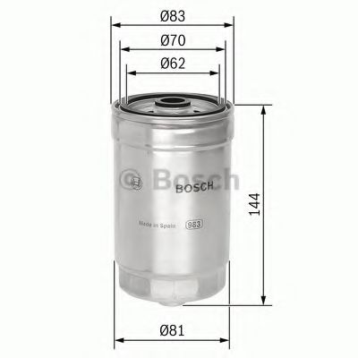 BOSCH 1 457 434 314 Топливный фильтр Накручиваемый фильтр для FIAT STILO MULTI (Фиат Стило мульти) BOSCH 1 457 434 314 Топливный фильтр Накручиваемый фильтр для FIAT STILO MULTI (Фиат Стило мульти)