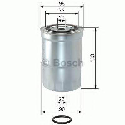 BOSCH 1 457 434 459 Топливный фильтр 4M41 для TATA (Тата) BOSCH 1 457 434 459 Топливный фильтр 4M41 для TATA (Тата)