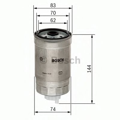 BOSCH 1 457 434 516 Топливный фильтр для KIA VENGA (Киа Vэнга) BOSCH 1 457 434 516 Топливный фильтр для KIA VENGA (Киа Vэнга)