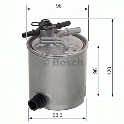 BOSCH F 026 402 019 Топливный фильтр с датчиком уровня воды для RENAULT LOGAN EXPRESS (Рено Логан экспрес) BOSCH F 026 402 019 Топливный фильтр с датчиком уровня воды для RENAULT LOGAN EXPRESS (Рено Логан экспрес)