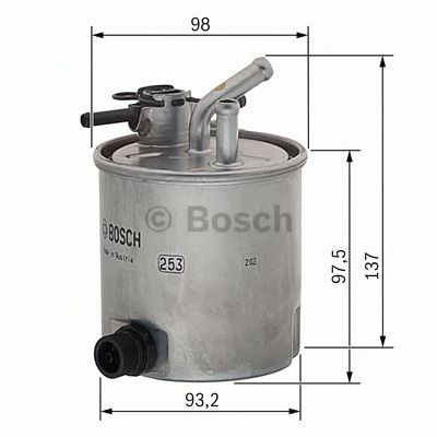 BOSCH F 026 402 059 Топливный фильтр 12 2006 для RENAULT TRUCKS MAXITY (Рено трак Маxитъ) BOSCH F 026 402 059 Топливный фильтр 12 2006 для RENAULT TRUCKS MAXITY (Рено трак Маxитъ)