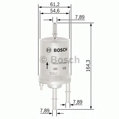 BOSCH F 026 403 008 Топливный фильтр с регулятором давления для AUDI A2 (Ауди А2) BOSCH F 026 403 008 Топливный фильтр с регулятором давления для AUDI A2 (Ауди А2)