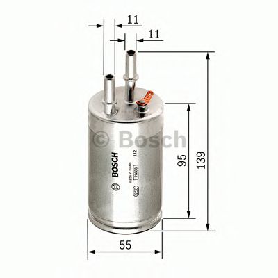 BOSCH F 026 403 014 Топливный фильтр впрыск бензина для VOLVO XC70 II (Вольво Xc70 2) BOSCH F 026 403 014 Топливный фильтр впрыск бензина для VOLVO XC70 II (Вольво Xc70 2)