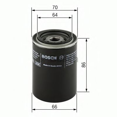 BOSCH F 026 407 025 Масляный фильтр 