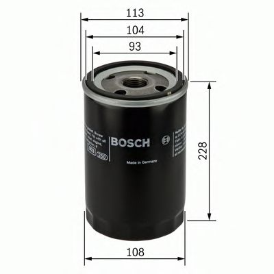 BOSCH F 026 407 048 Масляный фильтр<br >04 2006 