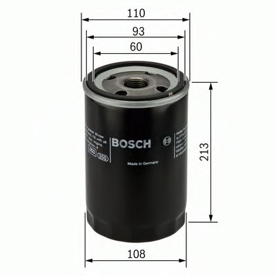 BOSCH F 026 407 049 Масляный фильтр<br >8060. 45S. 7. . . 