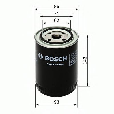 BOSCH F 026 407 053 Масляный фильтр<br ><Daily 50 C 13> 