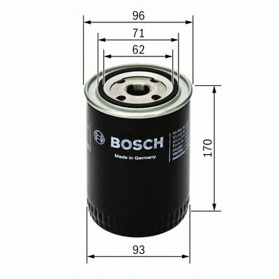 BOSCH F 026 407 057 Масляный фильтр<br >09 2006 