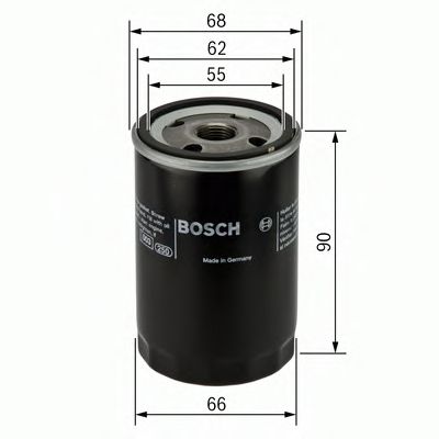 BOSCH F 026 407 077 Масляный фильтр для HONDA CRX II (Хонда Cрх 2) BOSCH F 026 407 077 Масляный фильтр для HONDA CRX II (Хонда Cрх 2)