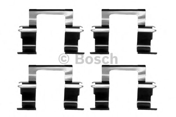 BOSCH 1 987 474 387 Комплектующие, колодки дискового тормоза<br >передний мост 