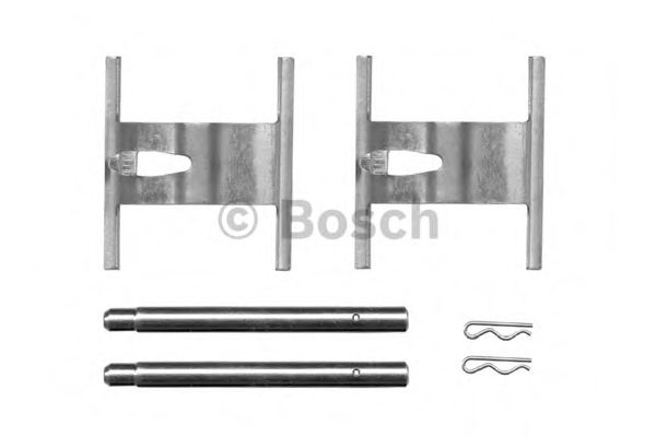 BOSCH 1 987 474 419 Комплектующие, колодки дискового тормоза<br >серебряный 