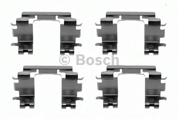 BOSCH 1 987 474 425 Комплектующие, колодки дискового тормоза<br >передний мост 
