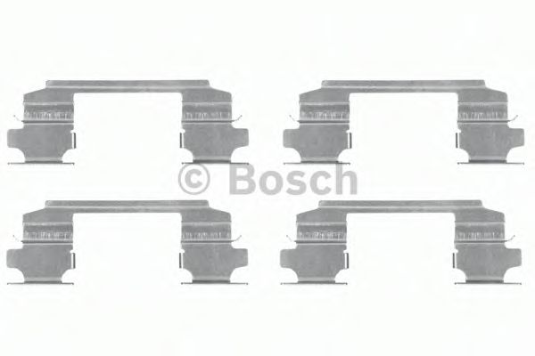 BOSCH 1 987 474 436 Комплектующие, колодки дискового тормоза<br >передний мост 