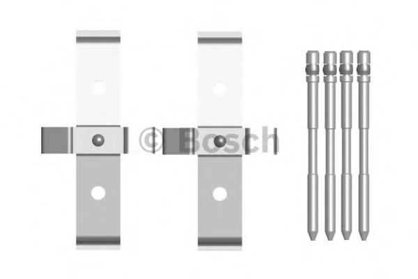 BOSCH 1 987 474 440 Комплектующие, колодки дискового тормоза<br >передний мост 
