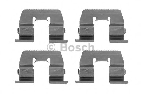 BOSCH 1 987 474 475 Комплектующие, колодки дискового тормоза<br >передний мост 