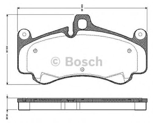 BOSCH 0 986 TB2 872 Тормозные колодки сталь для PORSCHE CARRERA GT (Порше Cаррэра гт) BOSCH 0 986 TB2 872 Тормозные колодки сталь для PORSCHE CARRERA GT (Порше Cаррэра гт)