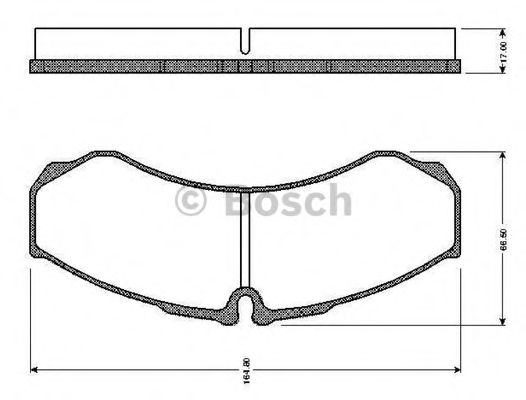 BOSCH 0 986 TB2 325 Тормозные колодки передний мост для IVECO DAILY LINE (Ивеко Даилъ линэ) BOSCH 0 986 TB2 325 Тормозные колодки передний мост для IVECO DAILY LINE (Ивеко Даилъ линэ)