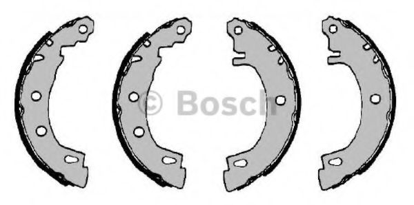 BOSCH F 026 004 550 Тормозные колодоки задний мост для RENAULT MEGANE I (Рено Меган 1) BOSCH F 026 004 550 Тормозные колодоки задний мост для RENAULT MEGANE I (Рено Меган 1)