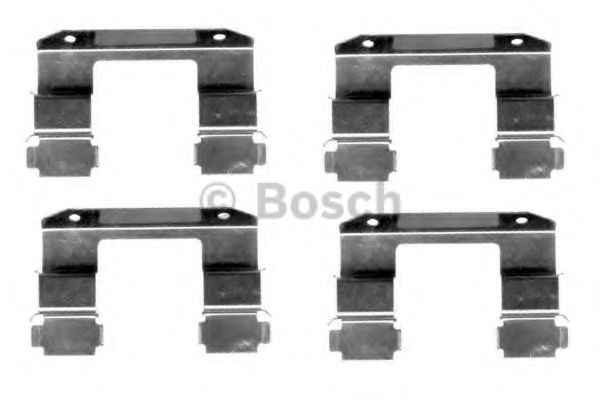 BOSCH 1 987 474 405 Комплектующие, колодки дискового тормоза<br >передний мост 