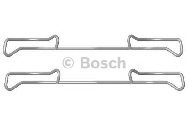 BOSCH 1 987 474 432 Комплектующие, колодки дискового тормоза<br >передний мост 