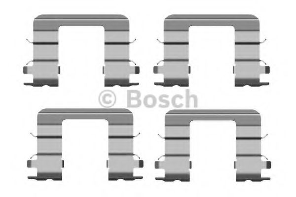 BOSCH 1 987 474 441 Комплектующие, колодки дискового тормоза<br >передний мост 