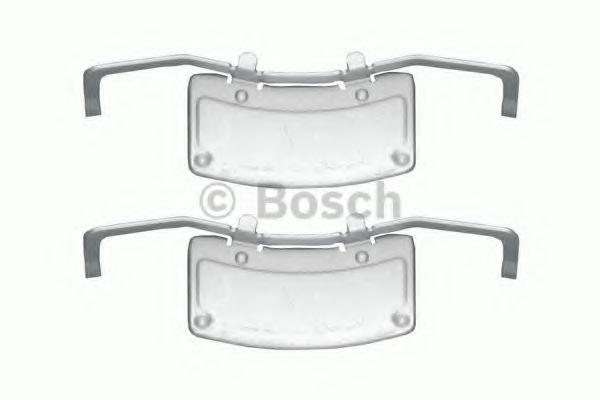 BOSCH 1 987 474 445 Комплектующие, колодки дискового тормоза<br >передний мост 