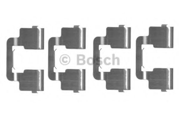 BOSCH 1 987 474 458 Комплектующие, колодки дискового тормоза<br >задний мост 