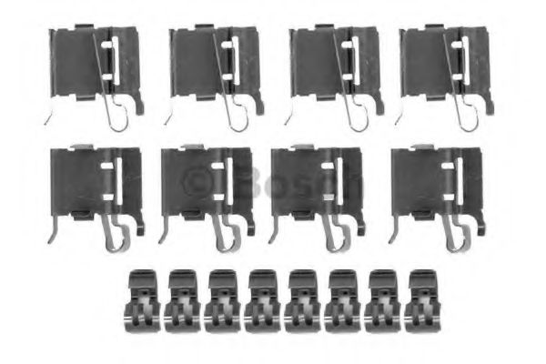 BOSCH 1 987 474 468 Комплектующие, колодки дискового тормоза передний мост для TOYOTA IQ (Тойота/тоета Иq) BOSCH 1 987 474 468 Комплектующие, колодки дискового тормоза передний мост для TOYOTA IQ (Тойота/тоета Иq)