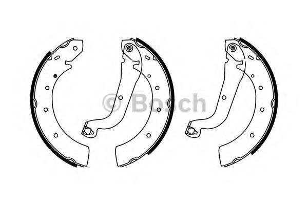 BOSCH 0 986 487 785 Тормозные колодоки для NISSAN VANETTE CARGO (Ниссан Vанэттэ cарго) BOSCH 0 986 487 785 Тормозные колодоки для NISSAN VANETTE CARGO (Ниссан Vанэттэ cарго)