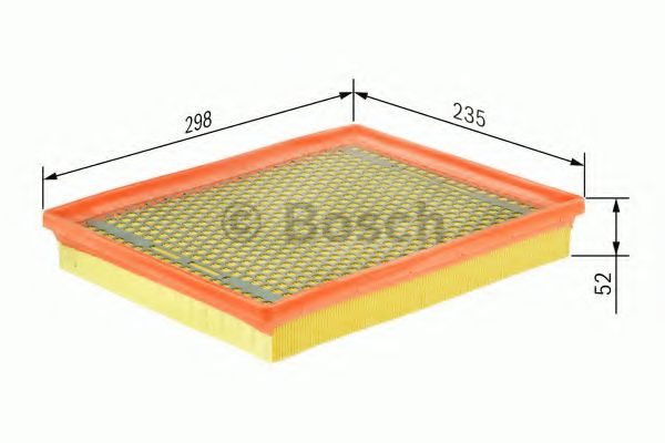 BOSCH 1 457 433 655 Воздушный фильтр<br >08 2004 