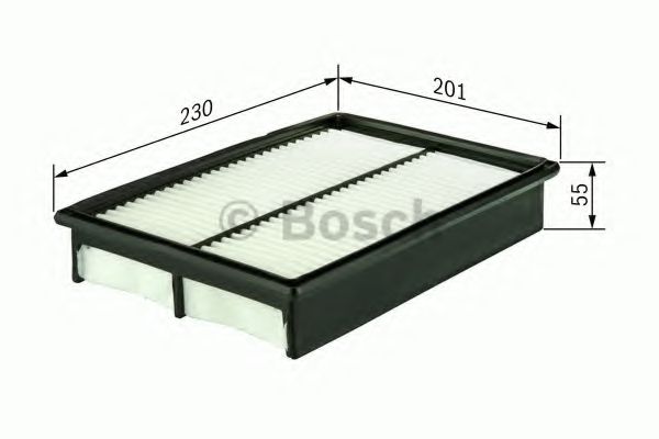 BOSCH 1 457 433 956 Воздушный фильтр 