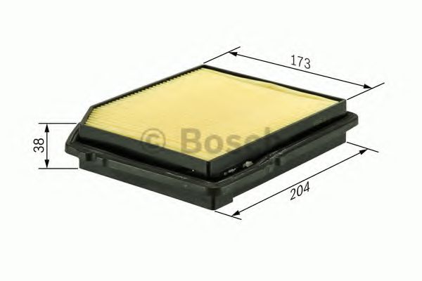 BOSCH 1 987 429 136 Воздушный фильтр D16A для HONDA CRX II (Хонда Cрх 2) BOSCH 1 987 429 136 Воздушный фильтр D16A для HONDA CRX II (Хонда Cрх 2)