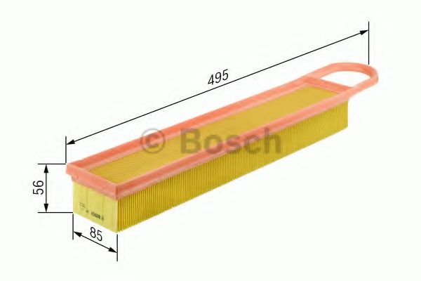 BOSCH F 026 400 050 Воздушный фильтр для CITROËN C3 PICASSO (CитроËн С3 пикассо) BOSCH F 026 400 050 Воздушный фильтр для CITROËN C3 PICASSO (CитроËн С3 пикассо)