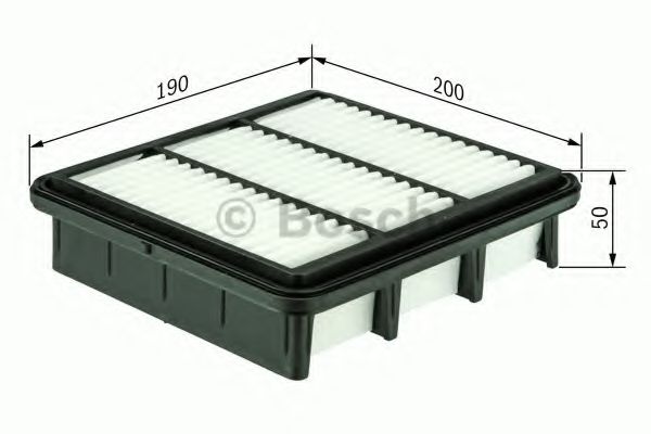 BOSCH F 026 400 063 Воздушный фильтр 08 2009 для KIA (Киа) BOSCH F 026 400 063 Воздушный фильтр 08 2009 для KIA (Киа)